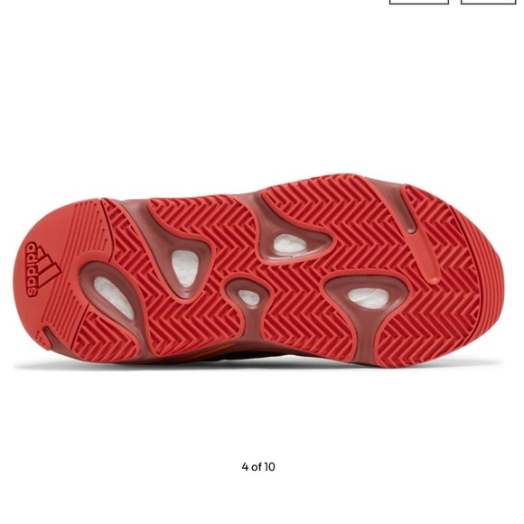 Yeezy boost 700 Hi Res Red - Picture 3 of 5